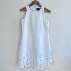 Ralph Lauren White Linen Dress